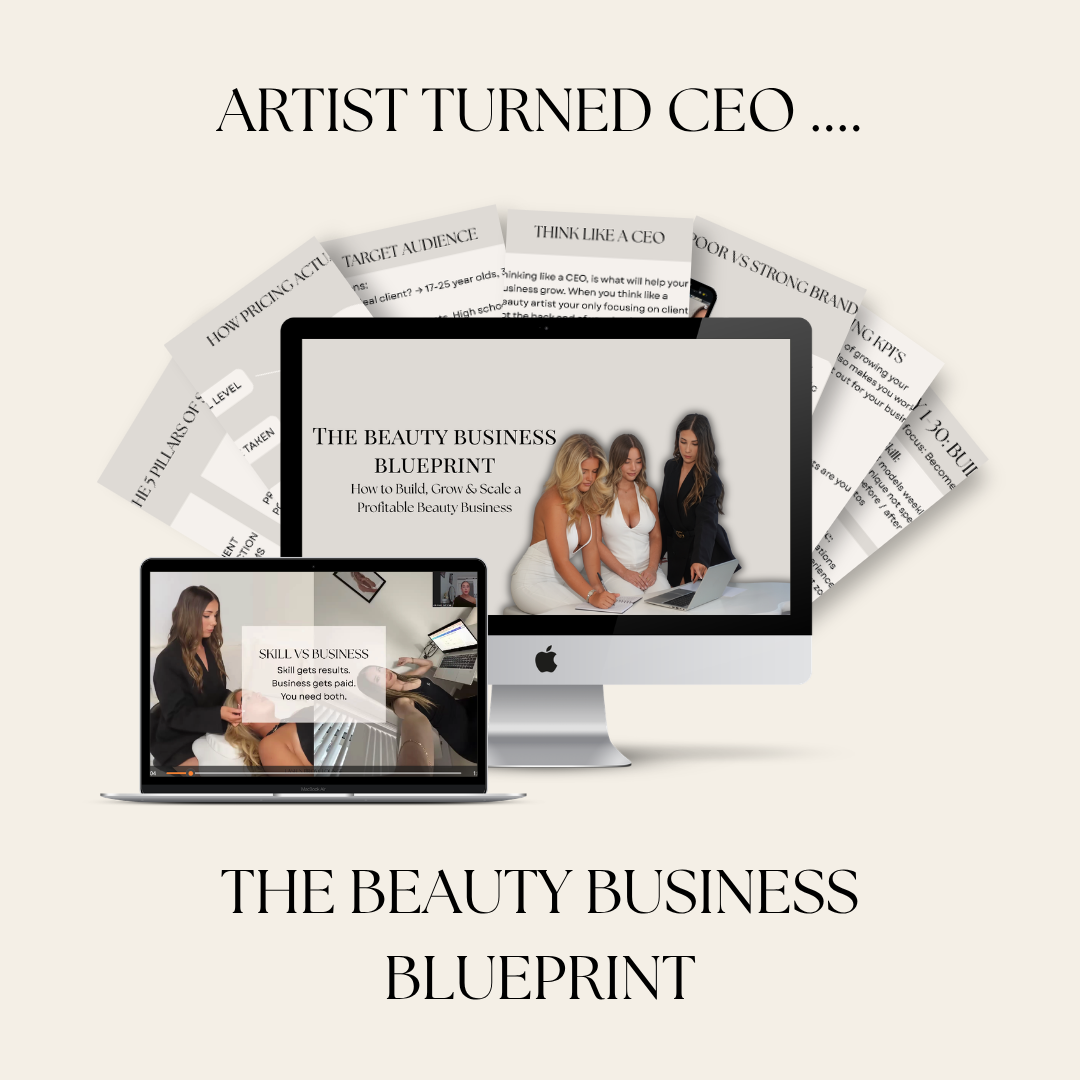 The Beauty Biz Blueprint - Artist turned CEO