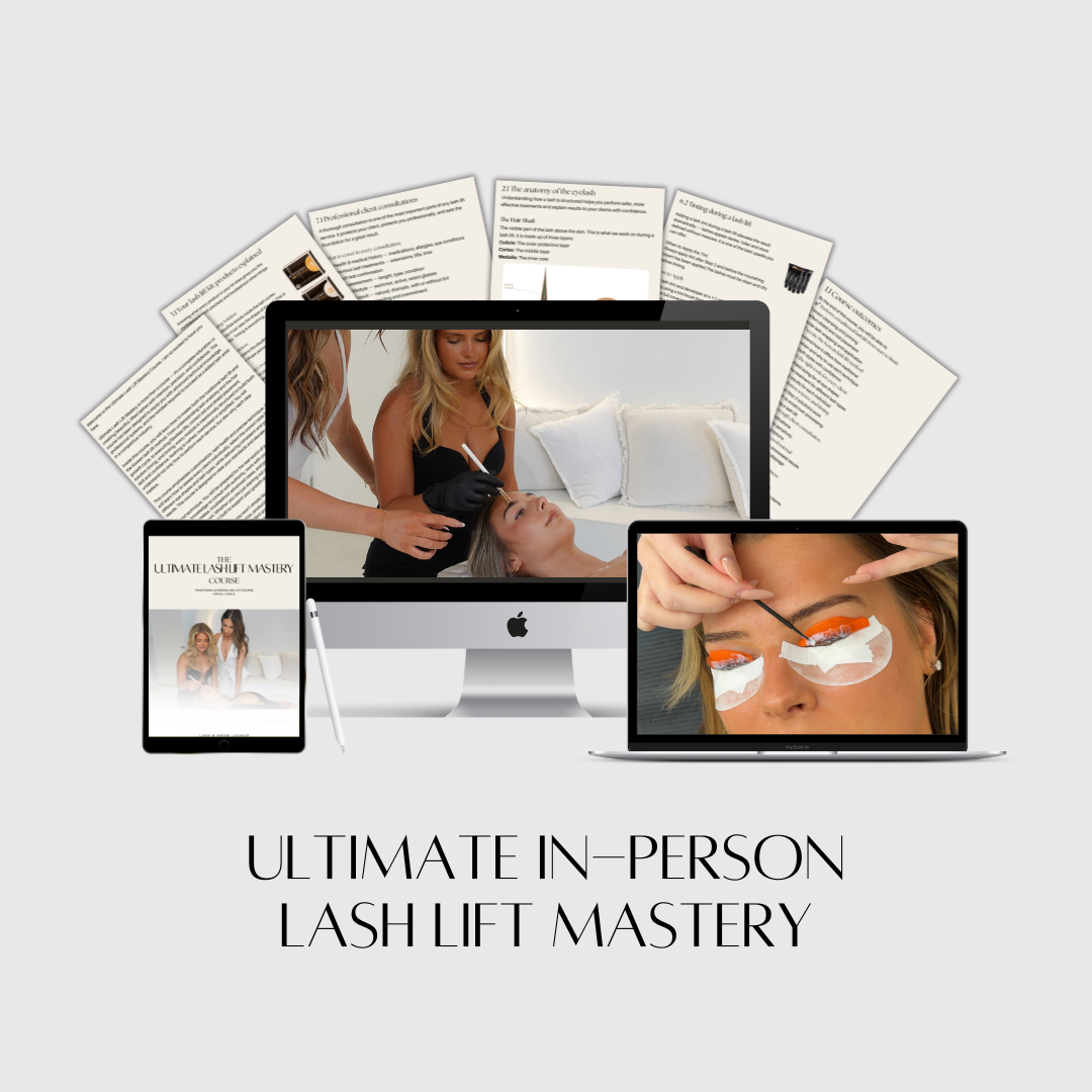 Ultimate Lash Lift Mastery In-Person Course