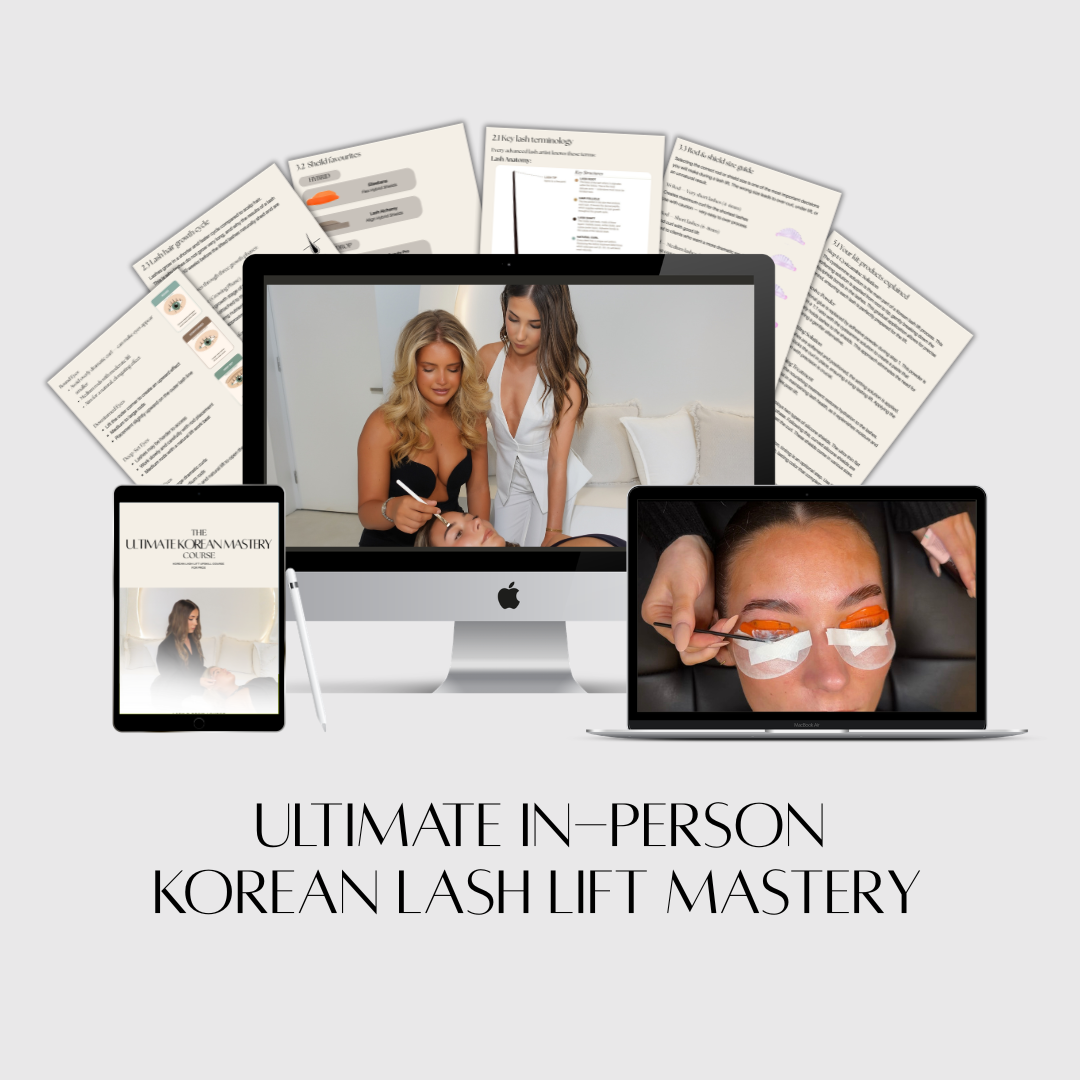 In-Person Korean Lash Lift Mastery